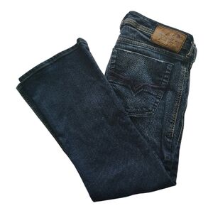 Diesel Zathan Men Bootcut 31x27 Cropped Flare Y2K Streetwear (Altered Hem)